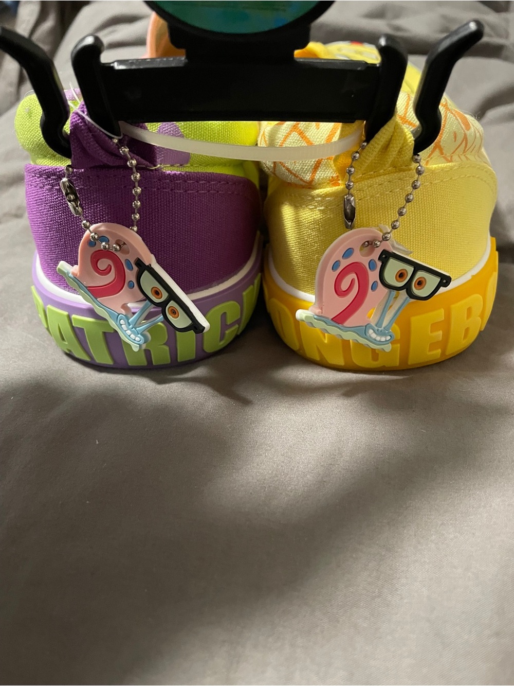 New w/tags SpongeBob/Patrick Nickelodeon Slip-On Sneakers Shoes Size 10 Mens - Picture 2 of 10